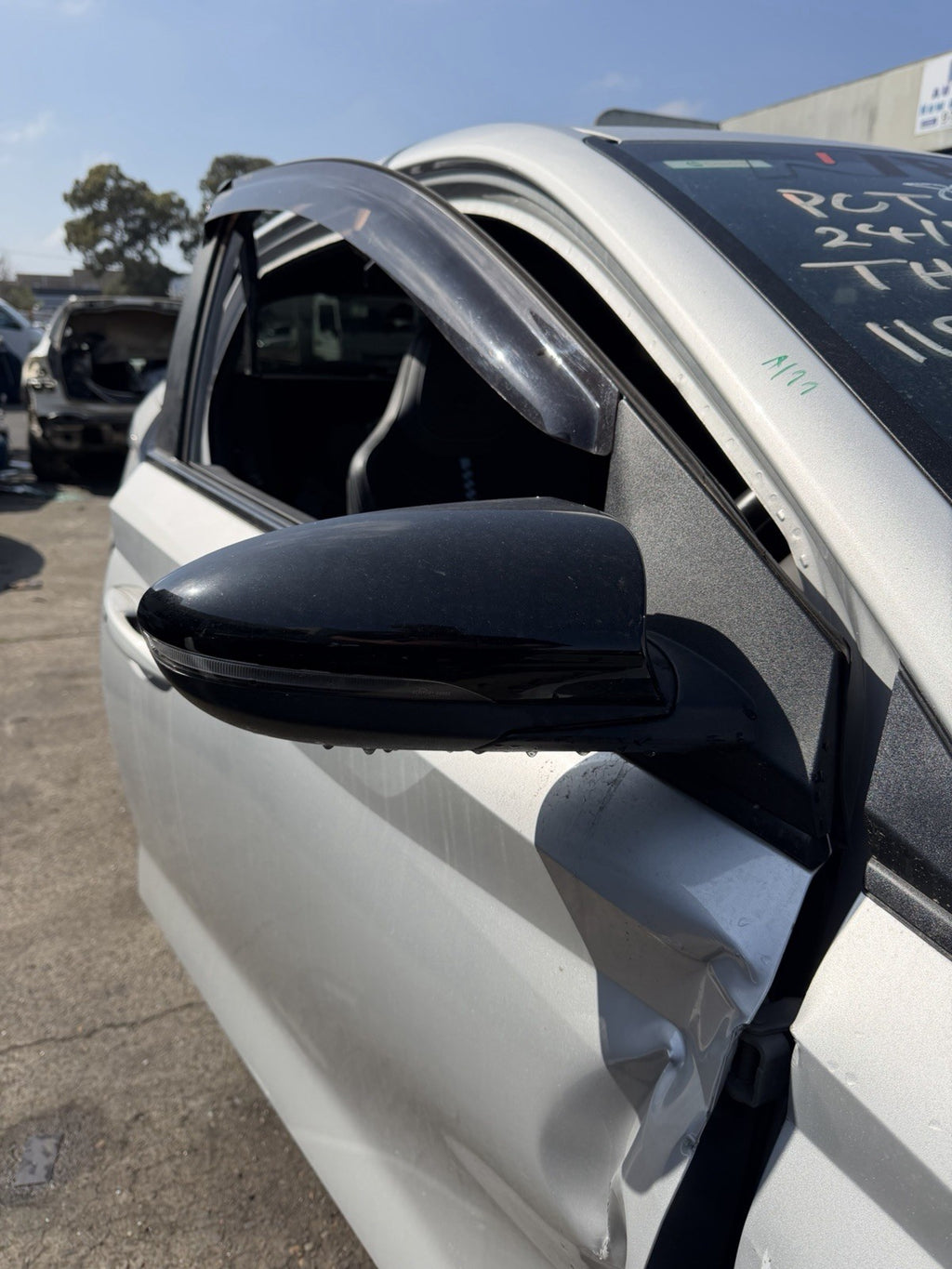 HYUNDAI i20N BC3 2020–2025 RIGHT Driver  SIDE DOOR WING MIRROR0