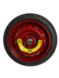 HYUNDAI I30 WHEEL STANDARD/STEEL SPACE SAVER SPARE, PD, HATCH (S. KOREA VIN KMHH0