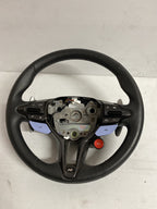 HYUNDAI I30 CN7 N BLACK LEATHER Blue Stitching STEERING WHEEL 2020-20232