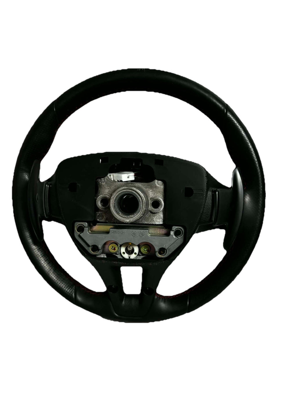 HYUNDAI I30 STEERING WHEEL LEATHER, PD, Leather HATCH N-LINE 2019 RED Stitch1
